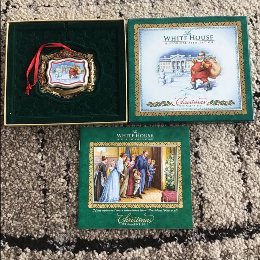 The White House ornaments 2010 and 2011